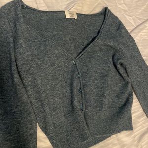 Aritzia wilfred cropped cardigan